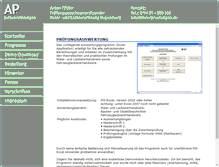 Tablet Screenshot of malerpruefungen.de